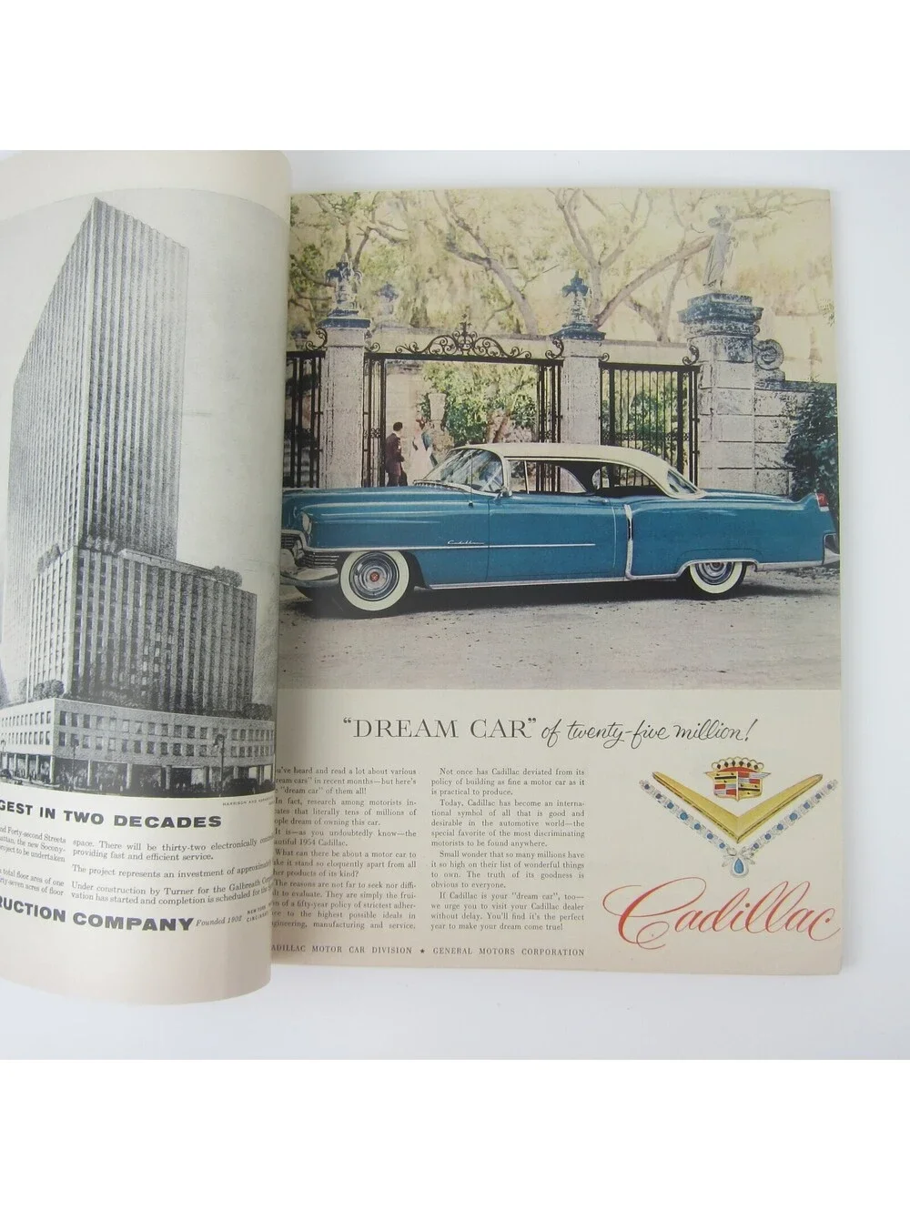 Vintage FORTUNE Magazine July 1954 Eastman Kodak Columbus Indiana Otis Elevator